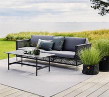 Loungemøbler til haven - Cane-line connect med twist sofabord